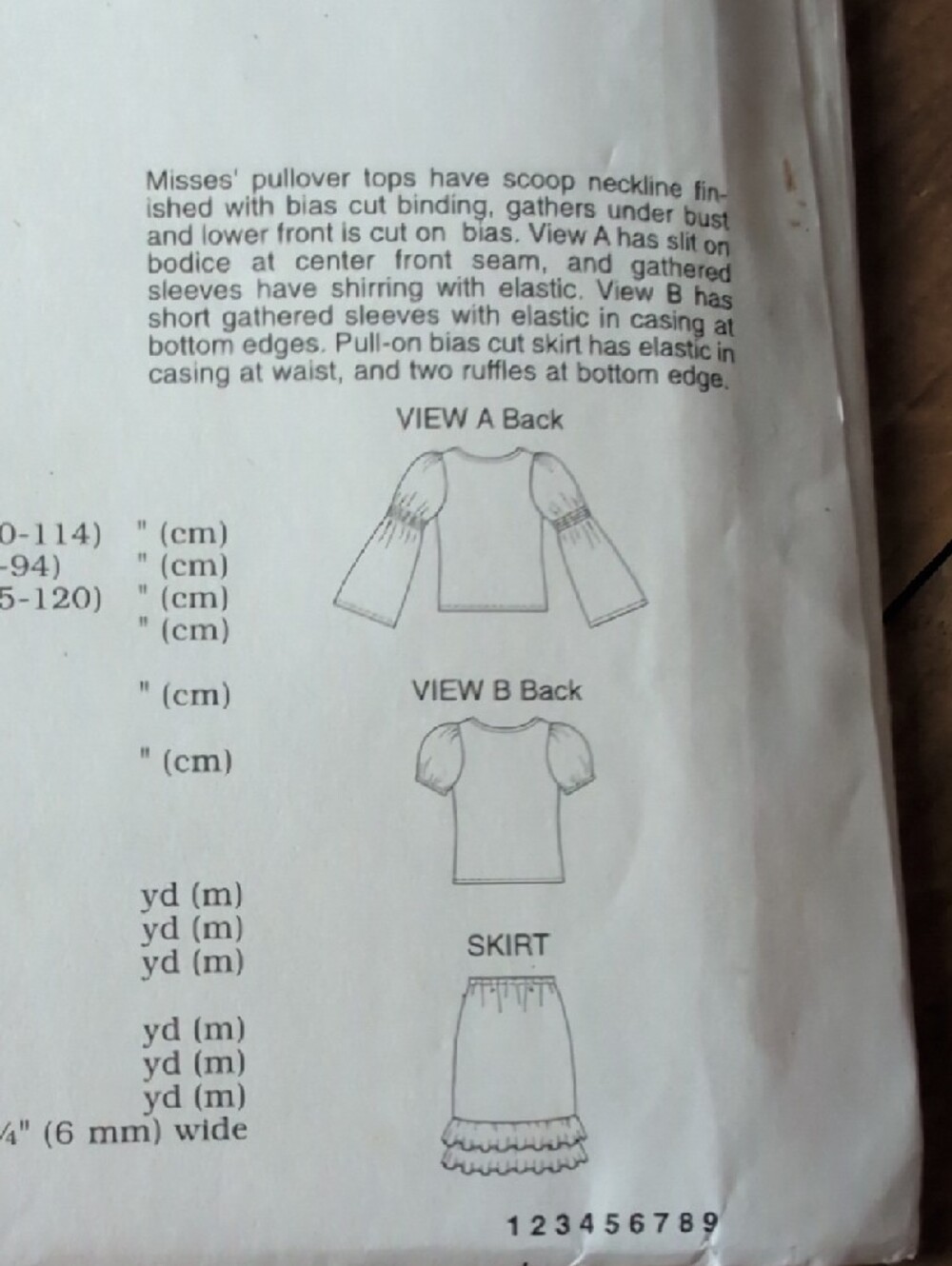 Pink Ruffled Midi Skirt - Pattern 3062 - Picture 3 of 3